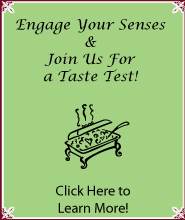 Join Joanie's Catering for a Taste Test!